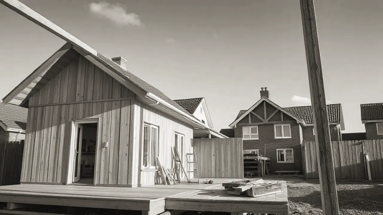 The building and ground relevant to Carpentry for Southport homes in Liverpool